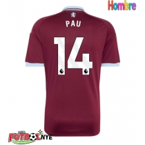 Camiseta Aston Villa Pau Torres #14 Primera Equipación 2026-27 manga corta